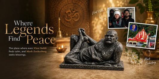Neem Karoli Baba Pyrite Murti: A Symbol of Faith, Peace & Positive EnergyNeem Karoli Baba Pyrite Murti: A Symbol of Faith, Peace & Positive Energy