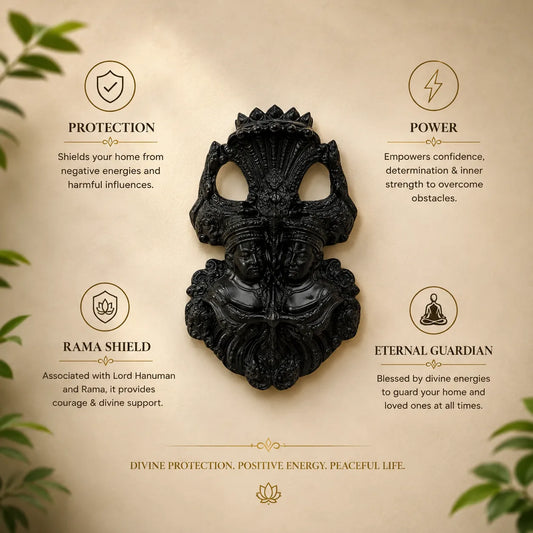 Kirtimukha Black Tourmaline Protection Kavach