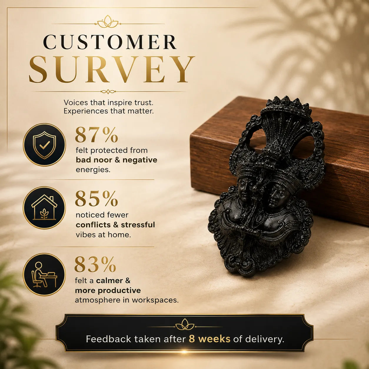 Kirtimukha Black Tourmaline Protection Kavach