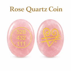 Rose Quartz Coin