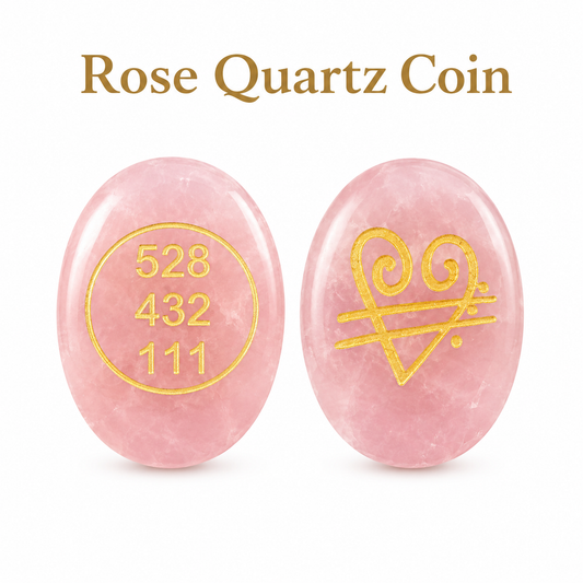 Rose Quartz Coin