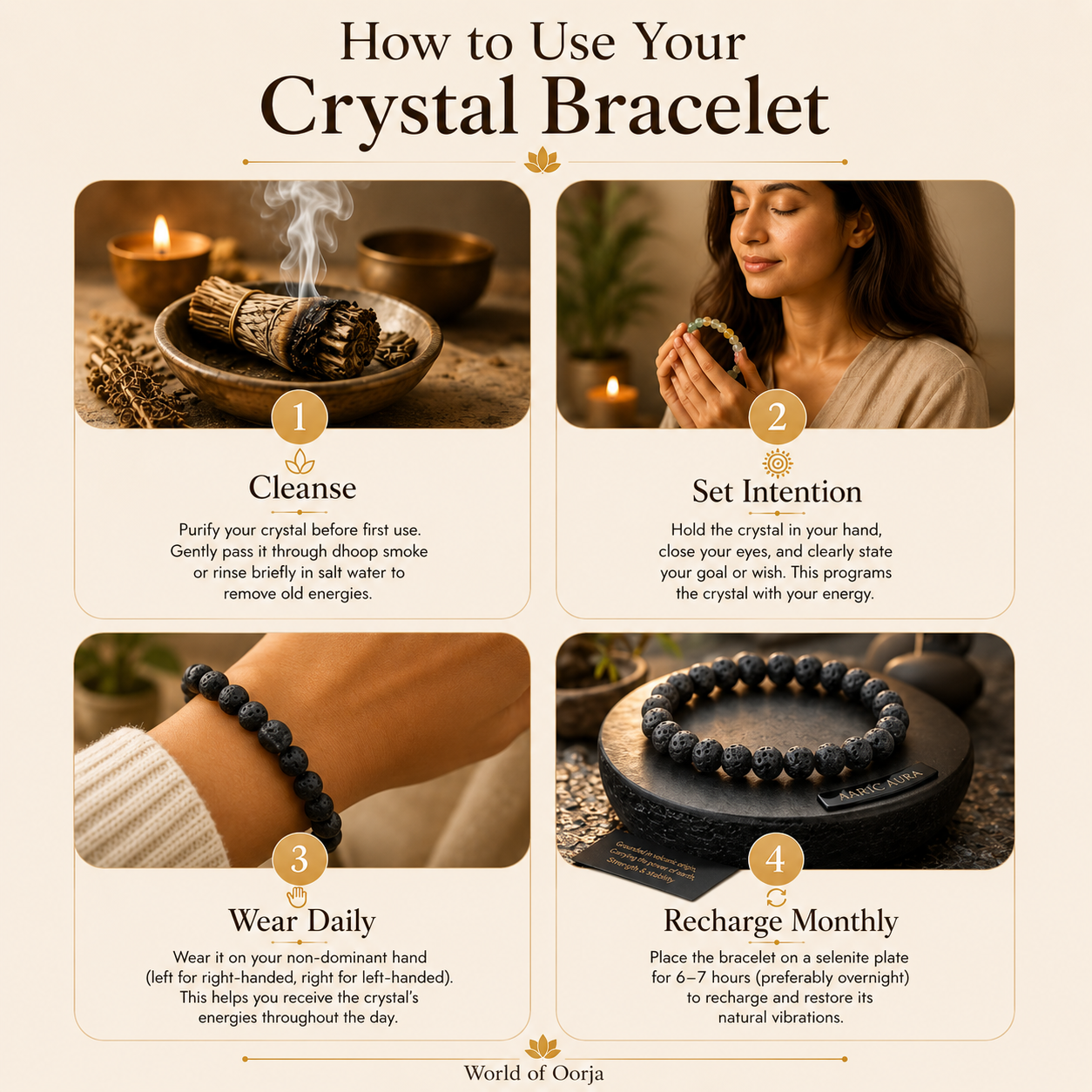 Lava Stone Bracelet