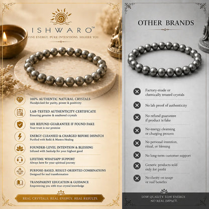 Raw Pyrite Bracelet