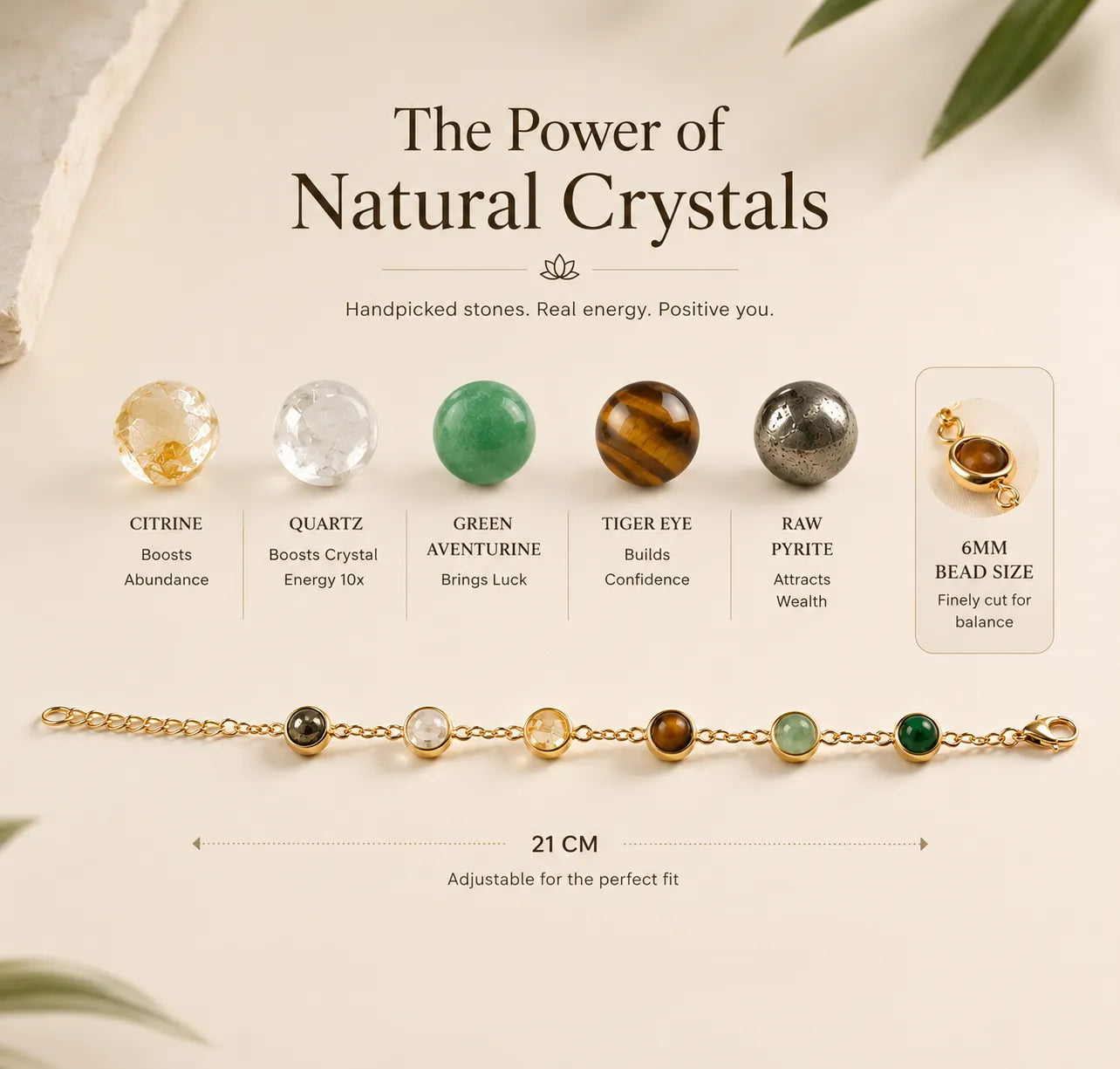 Metal Money Magnet Bracelet For Women