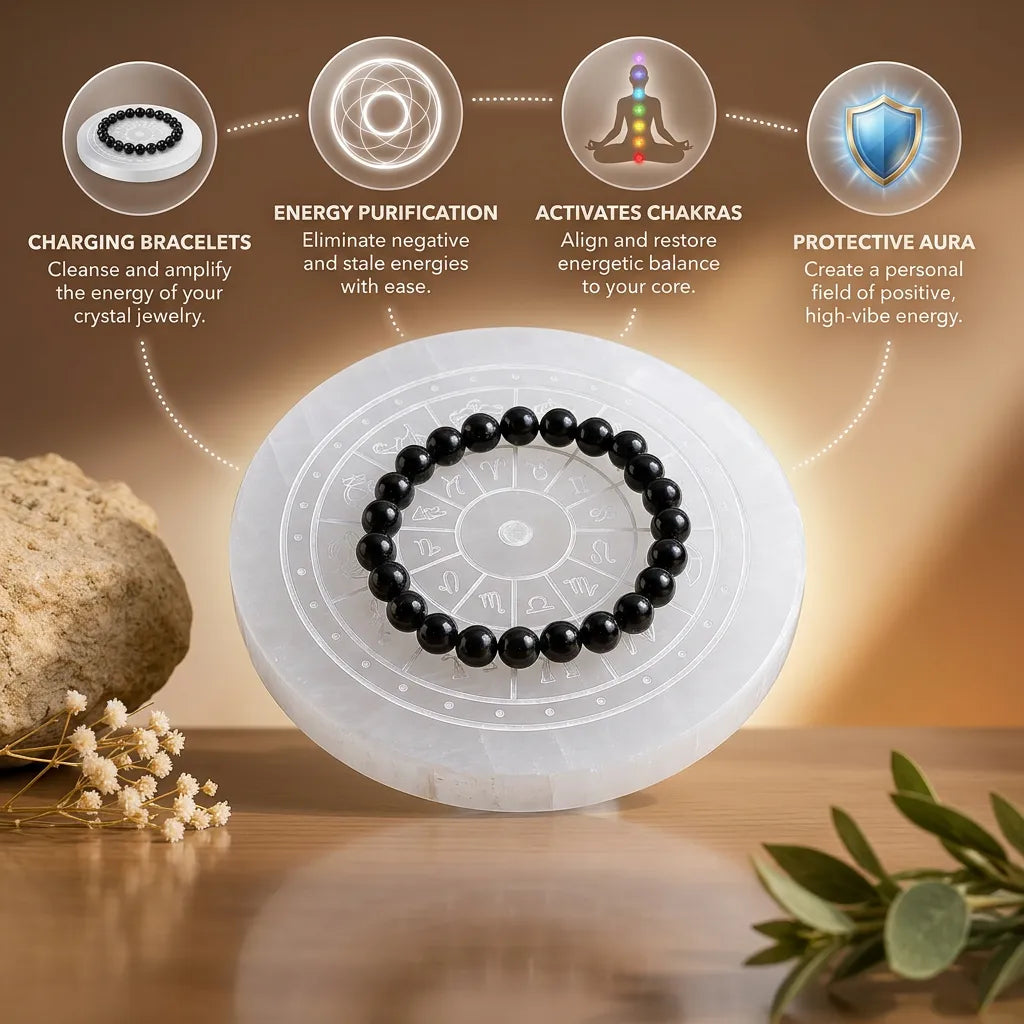 Selenite Charging Plate
