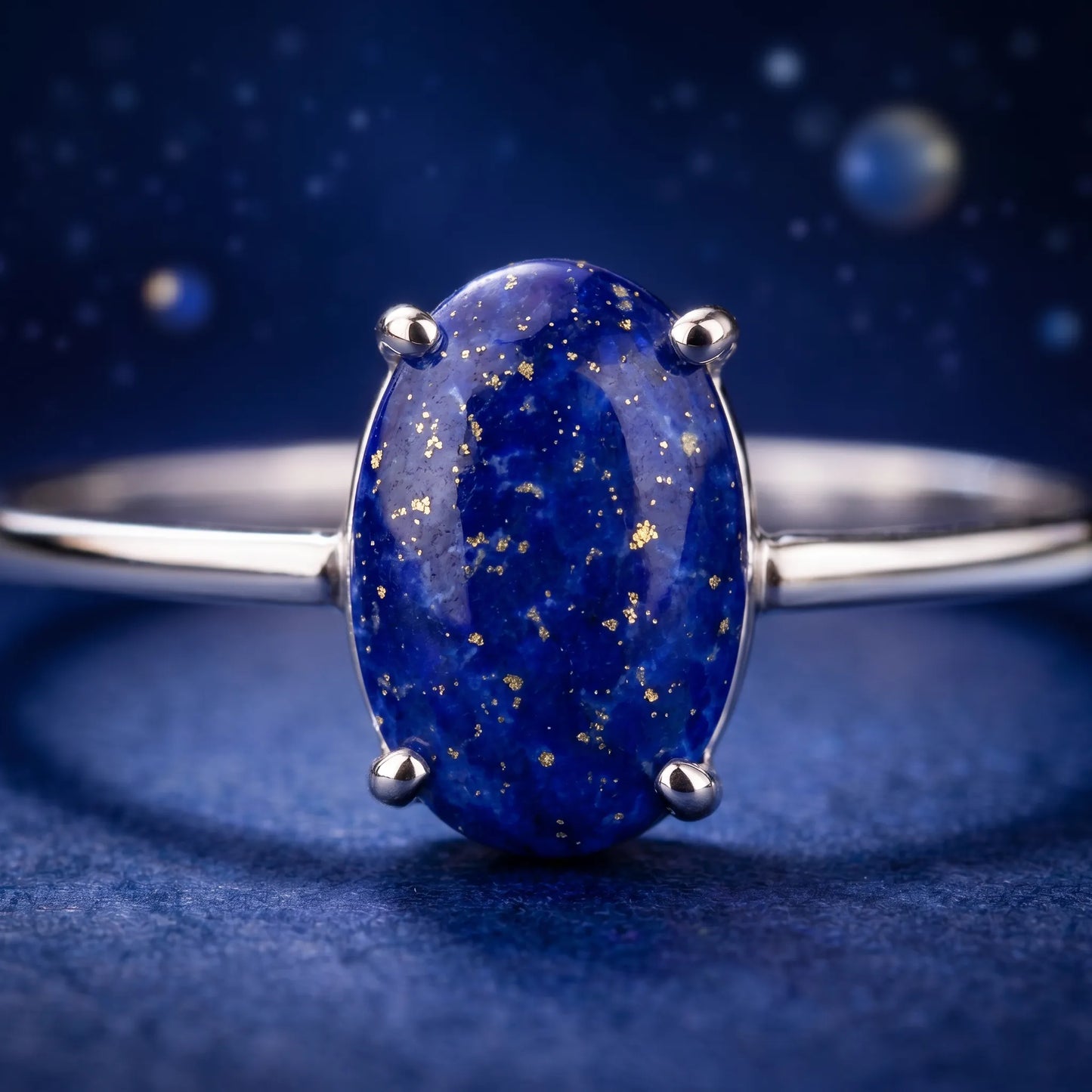 Lapis Lazuli Ring – Students Focus Crystal