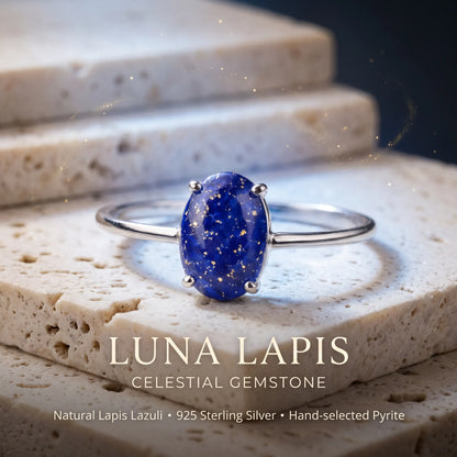 Lapis Lazuli Ring – Students Focus Crystal