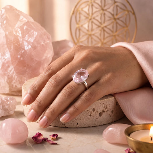 Rose Quartz Ring – The stone of pure love