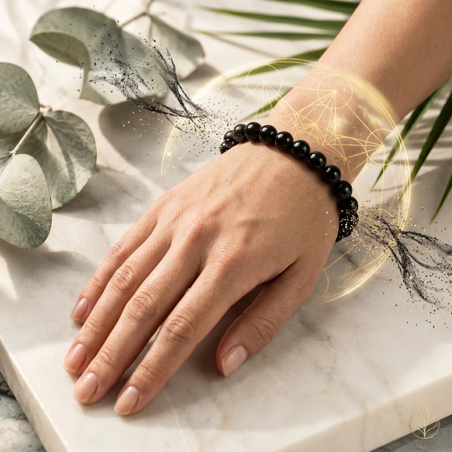 Black tourmaline bracelet
