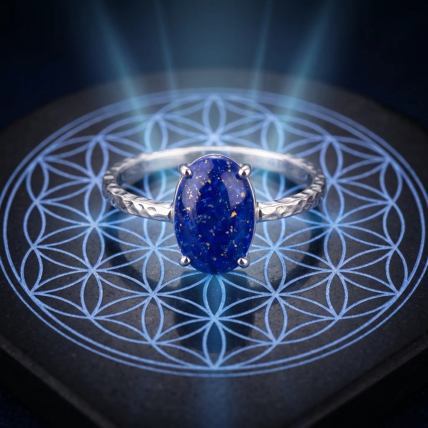 Lapis Lazuli Ring – Students Focus Crystal