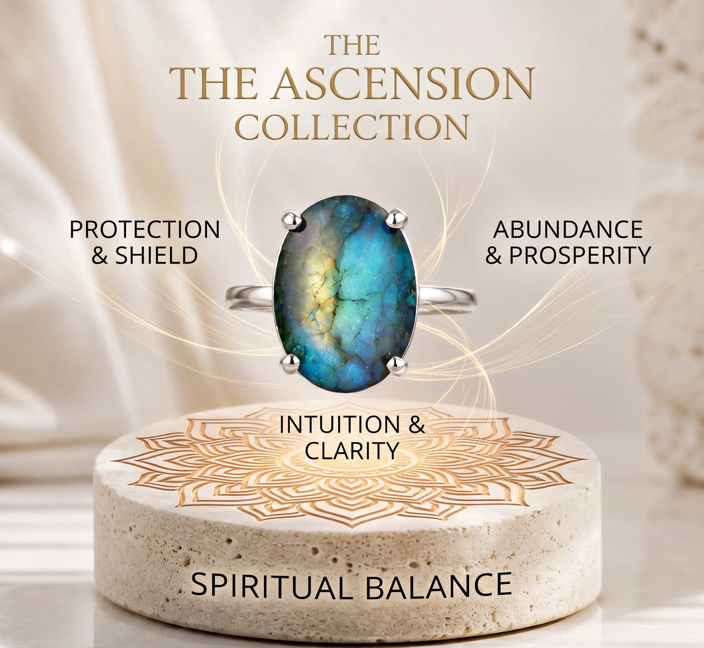 Labradorite Ring – The Stone of emotional strength and inner transformation