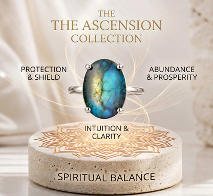 Labradorite Ring – The Stone of emotional strength and inner transformation