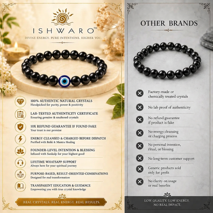 Black tourmaline bracelet