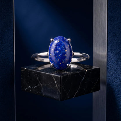 Lapis Lazuli Ring – Students Focus Crystal