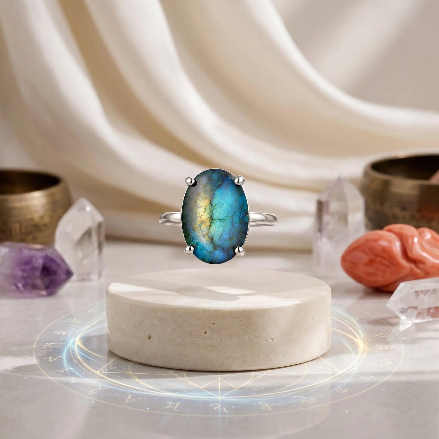 Labradorite Ring – The Stone of emotional strength and inner transformation