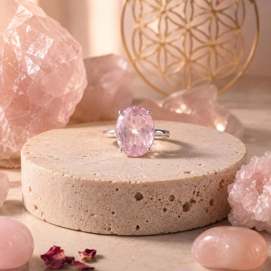 Rose Quartz Ring – The stone of pure love
