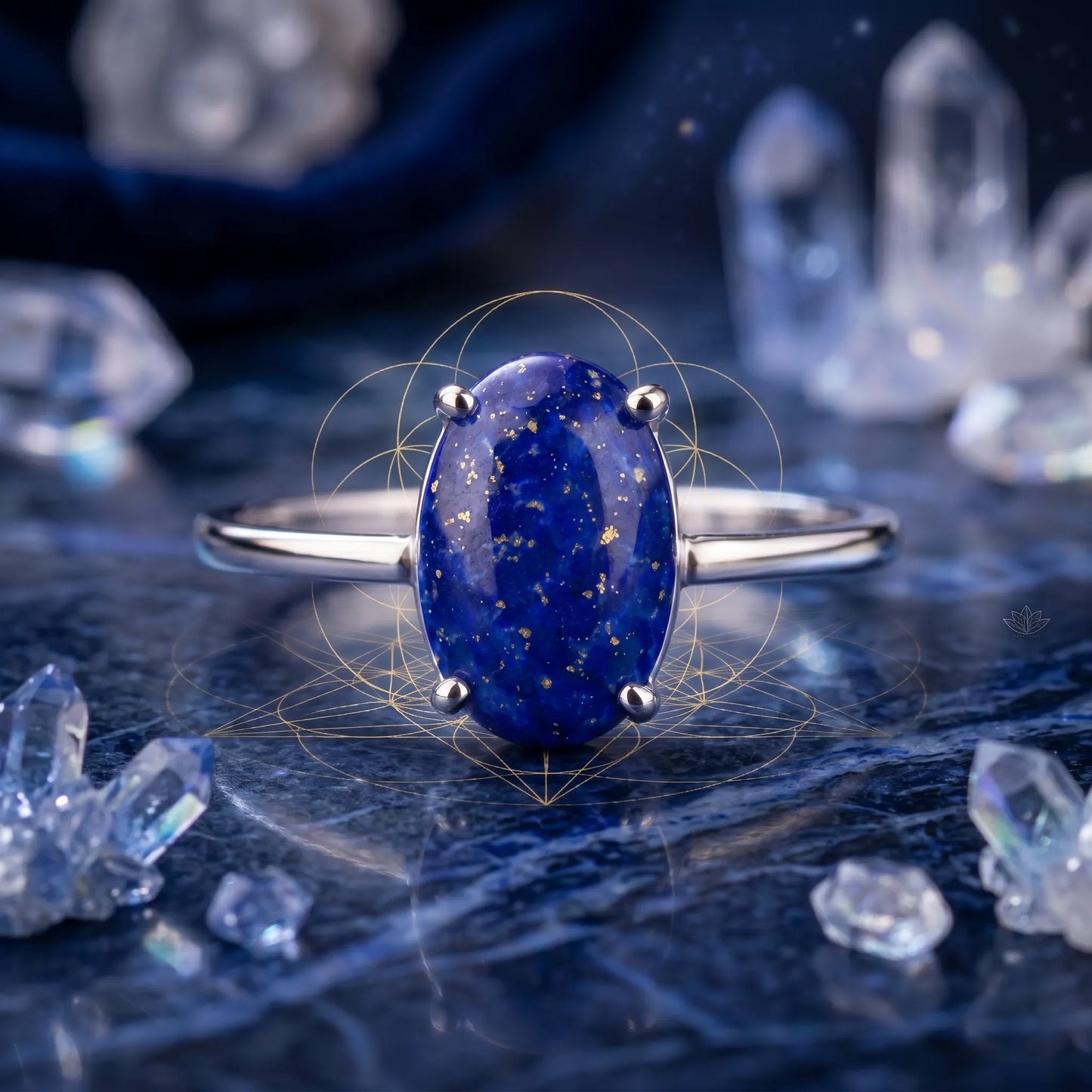 Lapis Lazuli Ring – Students Focus Crystal