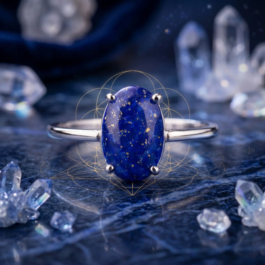 Lapis Lazuli Ring – Students Focus Crystal